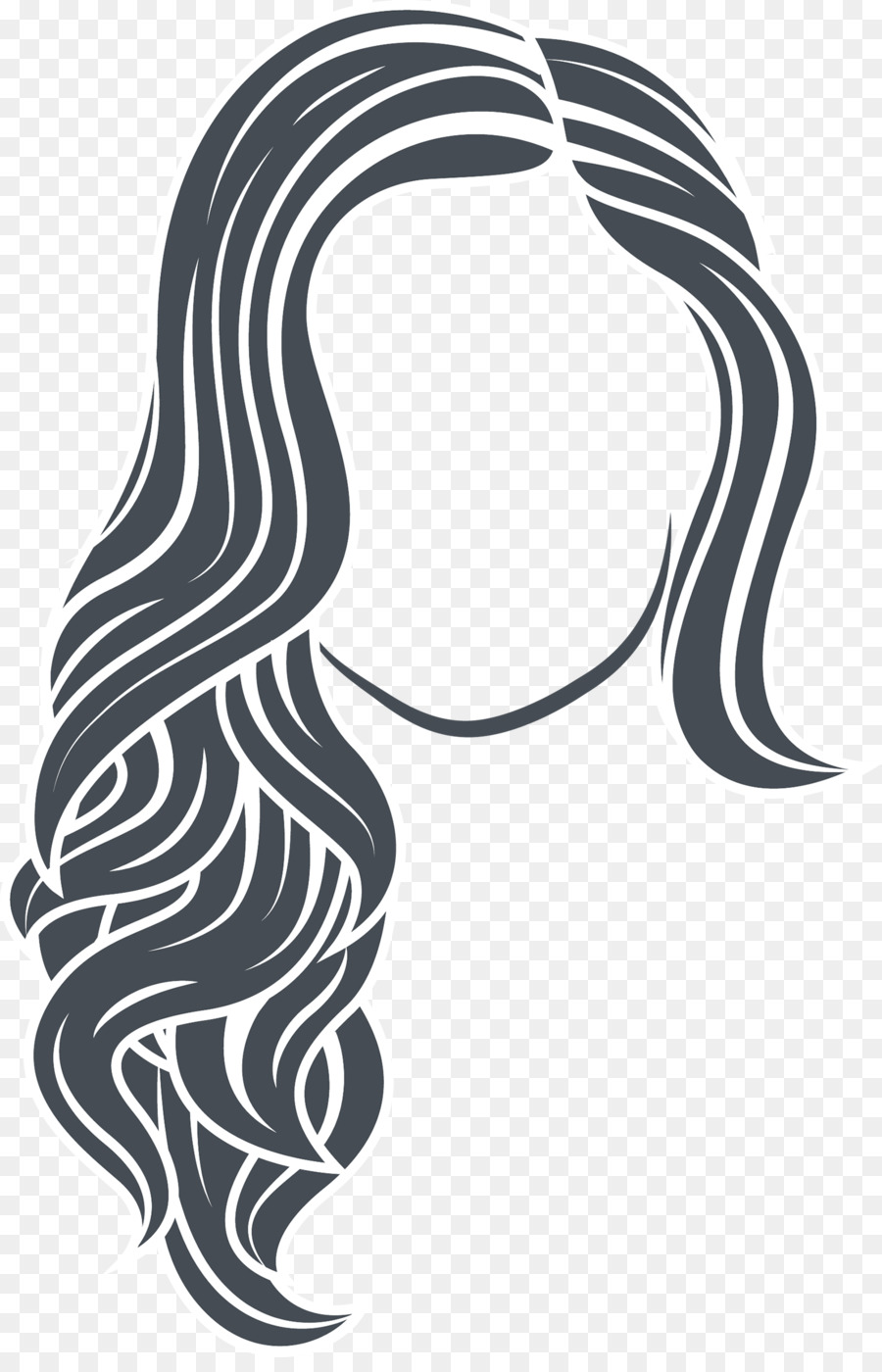900x1400 Hair Vector Png Free Hair Vector Transparent Images