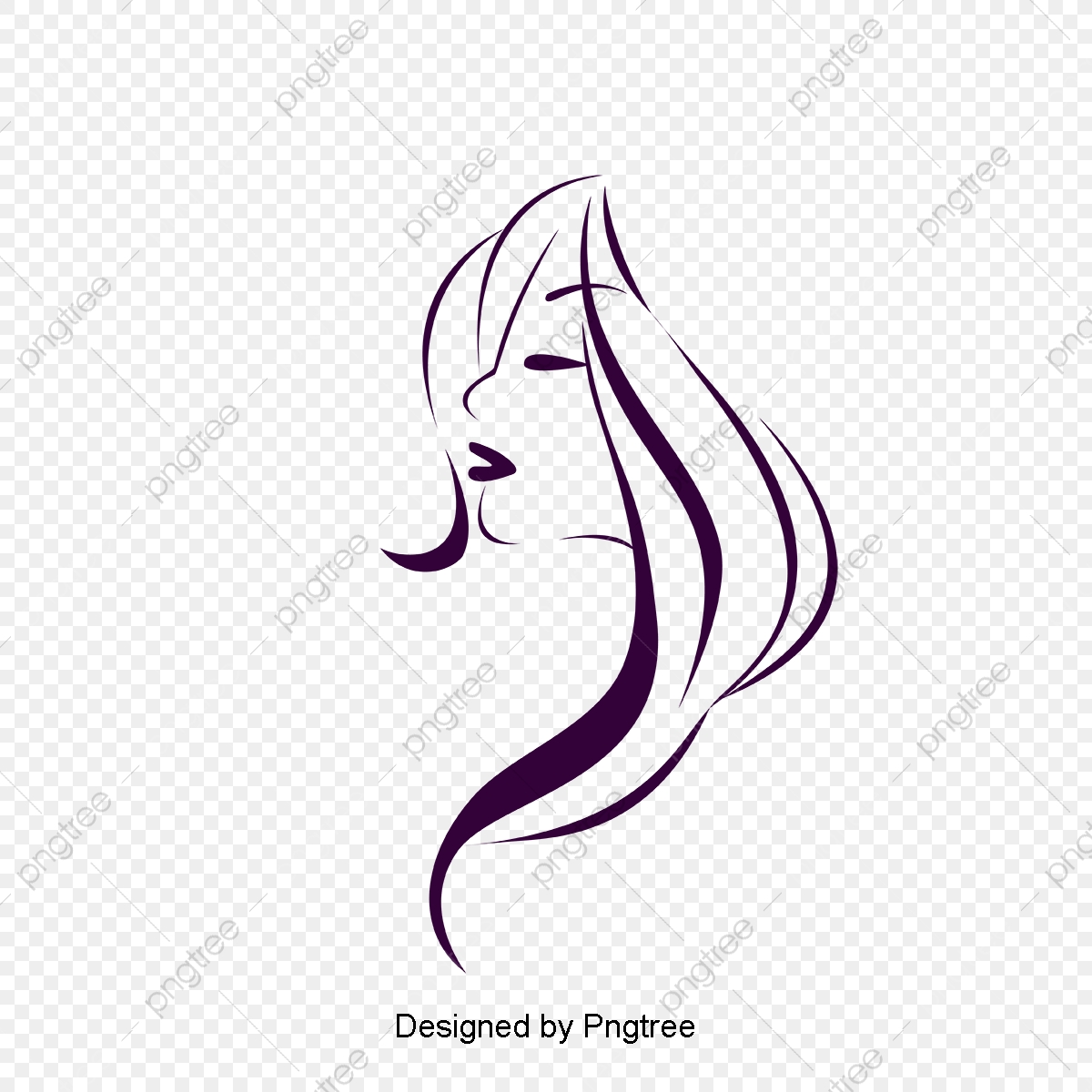 1200x1200 Vector Hair, Vector, Hairdressing, Beauty Png Transparent Image