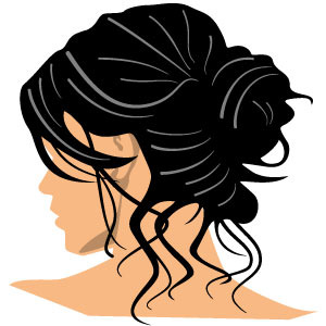 300x300 Black Hair Vector Free Vectors Ui Download