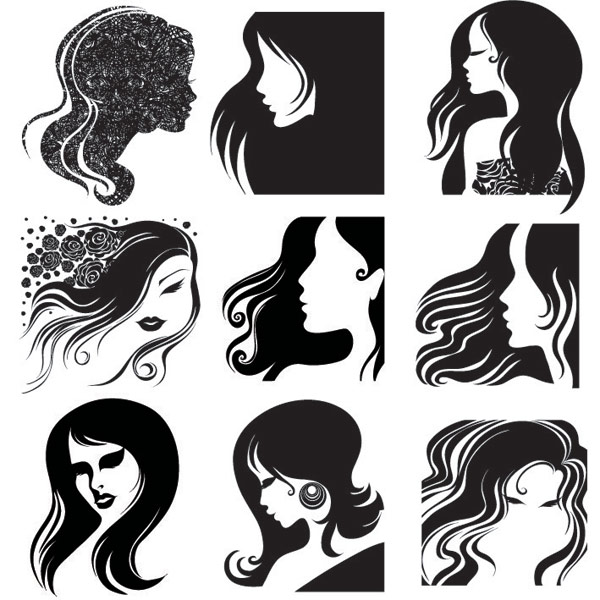 Female Head, Hair Vector Over Millions Vectors, Stock Photos, Hd 600x600 Female Head, Hair Vector Over Millions Vectors, Stock Photos, Hd