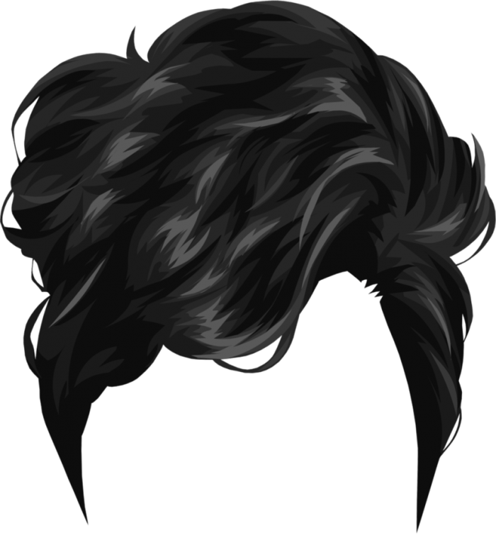 Hair Vector Png At Vectorified Com Collection Of Hair Vector Png Free For Personal Use