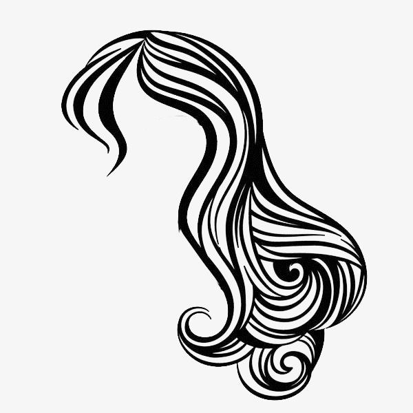 600x600 Vector Long Hair Curly Hair Ladies Hair, Long Curly Hair, Ladies