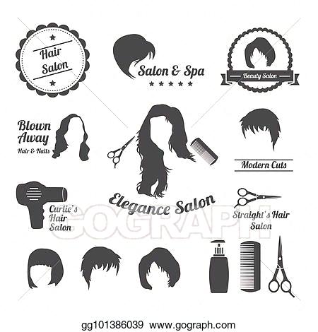 450x470 Haircut Template Vector Stock Barbershop Barber Haircut Hairstyle