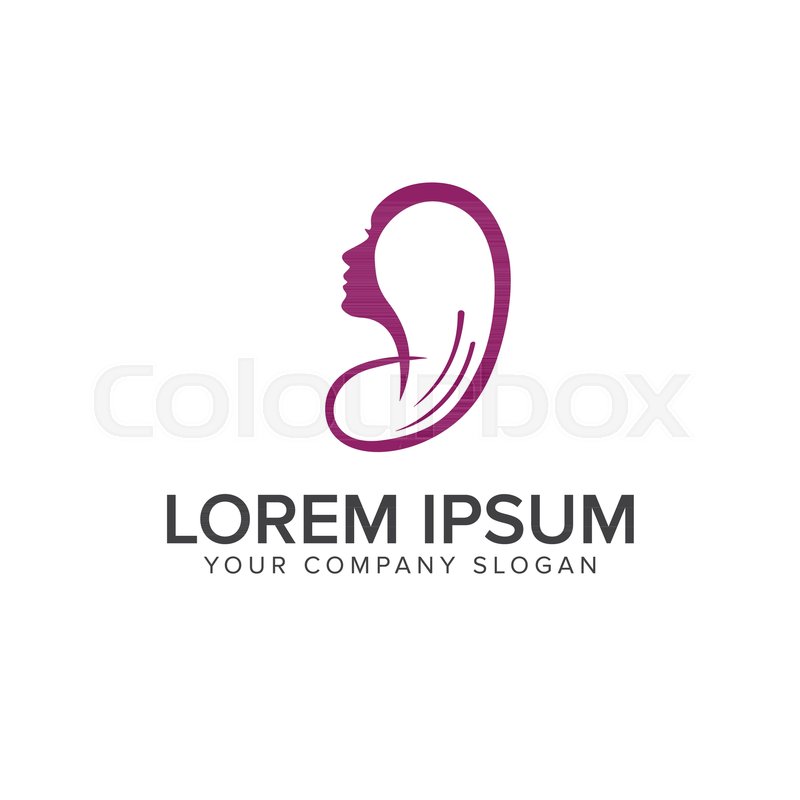 Haircut Logo Design Concept Template Stock Vector Colourbox 800x800 Haircut Logo Design Concept Template Stock Vector Colourbox