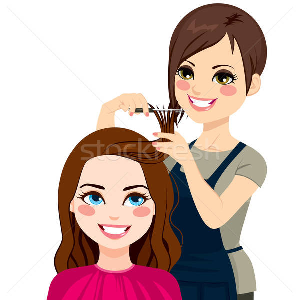 600x600 Hairdresser Stock Vectors, Illustrations And Cliparts Stockfresh
