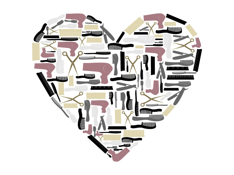 800x600 Hairdresser Vector