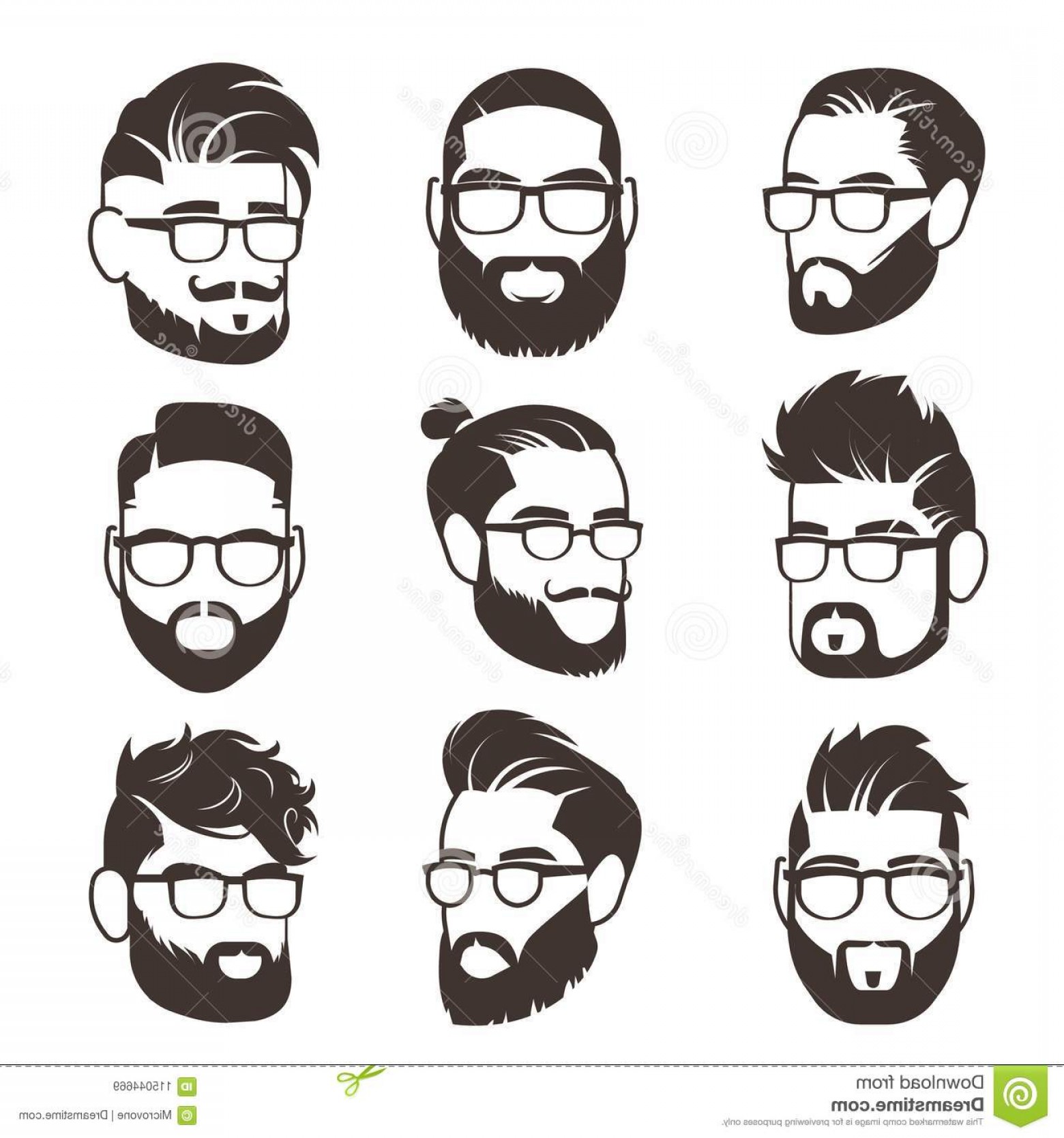 1560x1668 Handsome Bearded Hipster Man Faces Mustache Modern Male Hairstyle