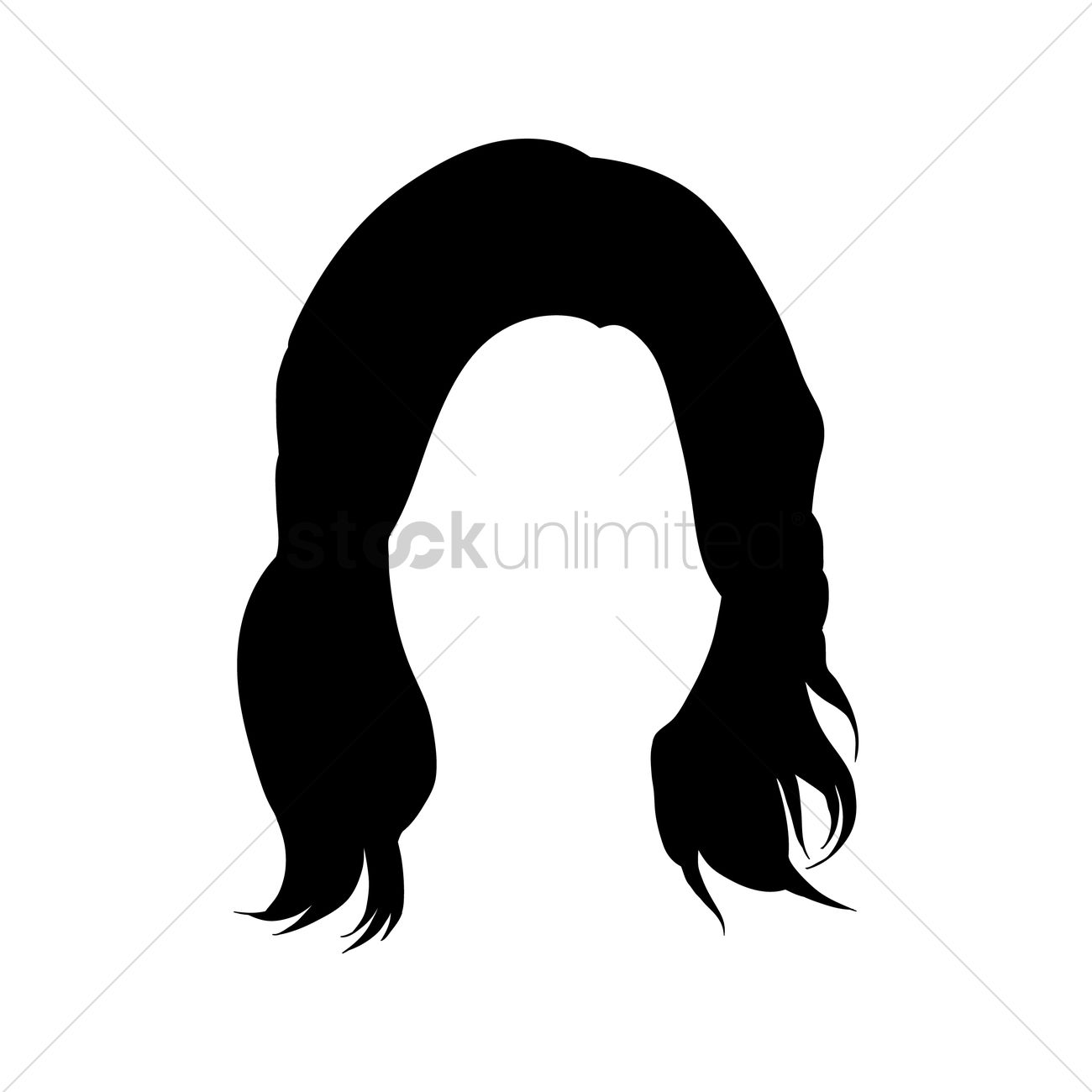 1300x1300 Woman With Short Hairstyle Vector Image