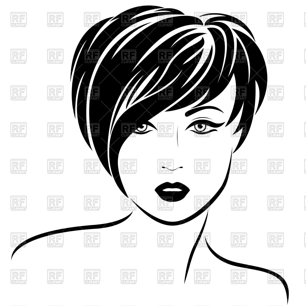  Hairstyle Vector at Vectorified.com | Collection of Hairstyle Vector ...