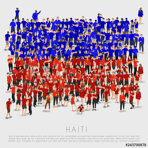 Haiti Flag Vector
