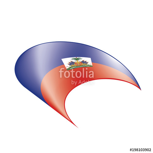500x500 Haiti Flag, Vector Illustration Stock Image And Royalty Free