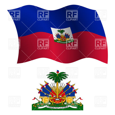 480x480 Haiti Flag And Coat Of Arms Vector Image Of Signs, Symbols, Maps