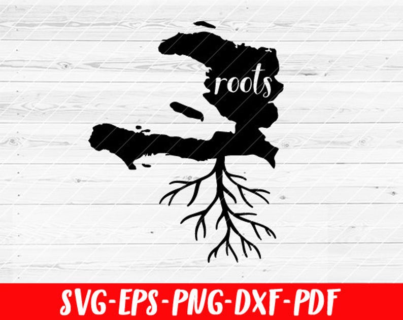 794x631 Haiti Roots Home Native Map Vector Design For Etsy