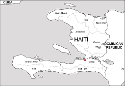 255x175 Haiti Free Vector Map Lossless Scalable Pdf Map For Printing