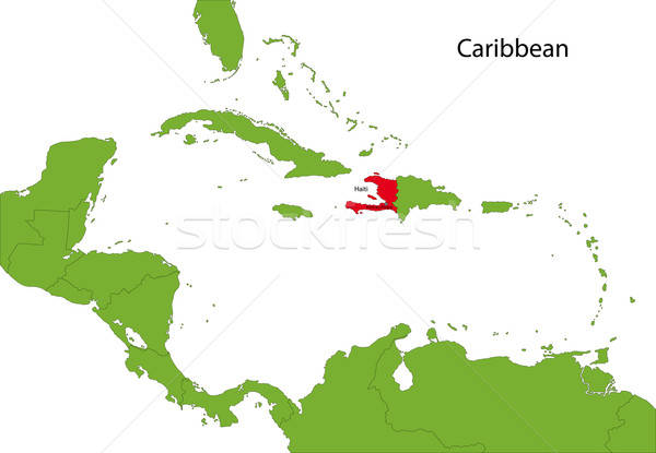 600x415 Haiti Map Vector Illustration Iryna Volina
