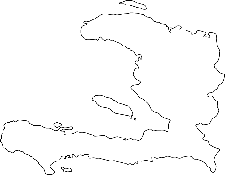719x557 Haiti Outline Map Sewing Map Of Haiti, Island Tattoo, Haiti Tattoo