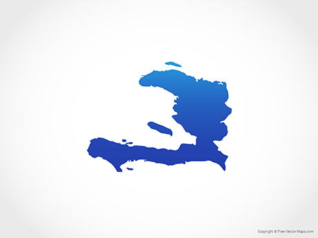 460x345 Vector Maps Of Haiti Free Vector Maps