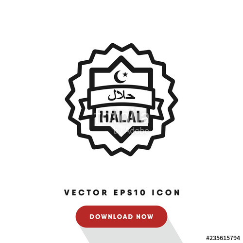 500x500 Halal Vector Icon Stock Image And Royalty Free Vector