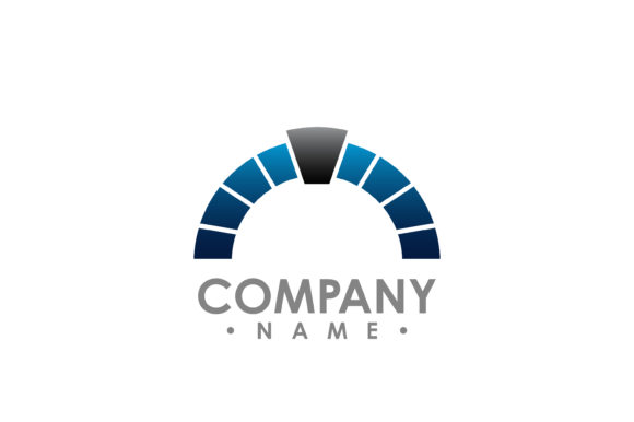 Half Circle Logo Abstract Corporate Symbol Vector Illustration 580x386 Half Circle Logo Abstract Corporate Symbol Vector Illustration