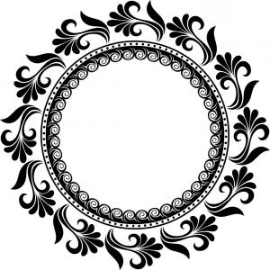 Beautiful Deco Floral Circle Vector Handandbeak 300x300 Beautiful Deco Floral Circle Vector Handandbeak
