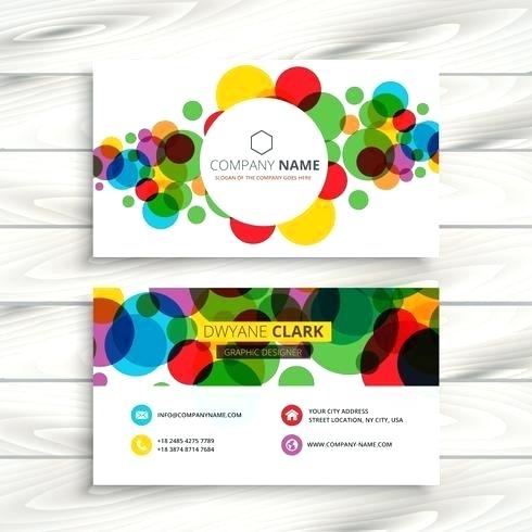 Colorful Circles Business Card Template Vector Design Circle Card 490x490 Colorful Circles Business Card Template Vector Design Circle Card
