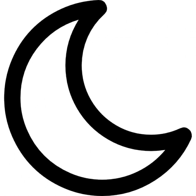 Moon Vector Icon 626x626 Moon Vector Icon