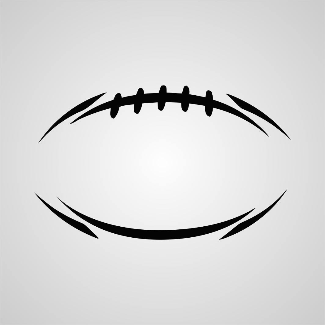 Half Football Black Vector Imomia 1064x1064 Half Football Black Vector Imomia