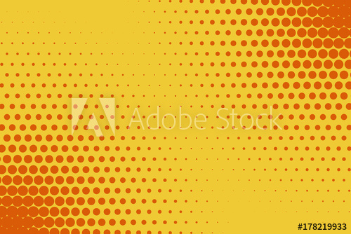 500x334 Comic Halftone Background Vector Retro Dotted Template For Labels