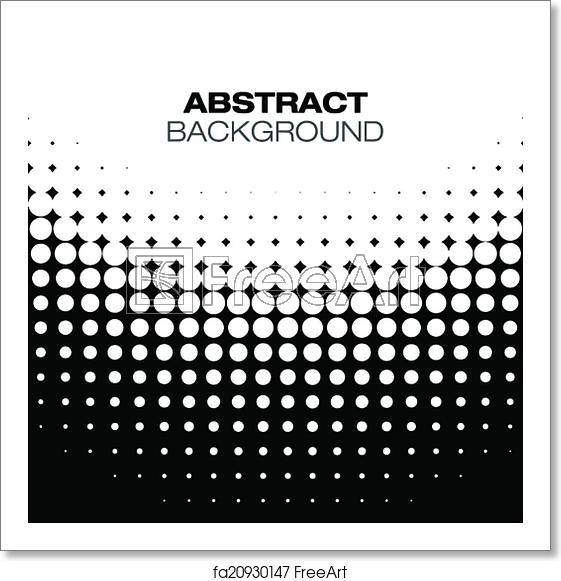 561x581 Free Art Print Of Abstract Halftone Background Abstract Halftone