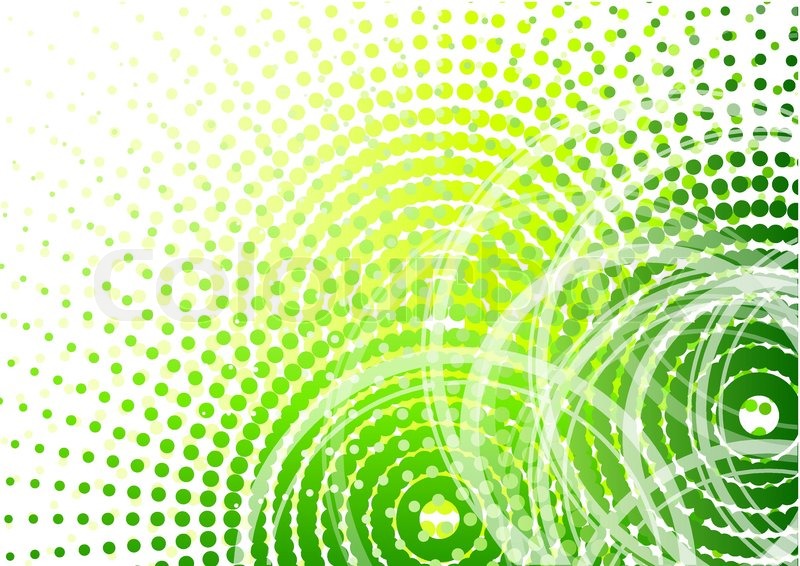 800x566 Halftone Background In Green Color Stock Vector Colourbox