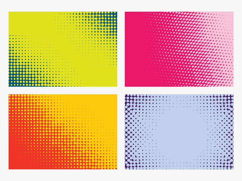 1024x765 Vector Halftone Backgrounds Vector Art Graphics
