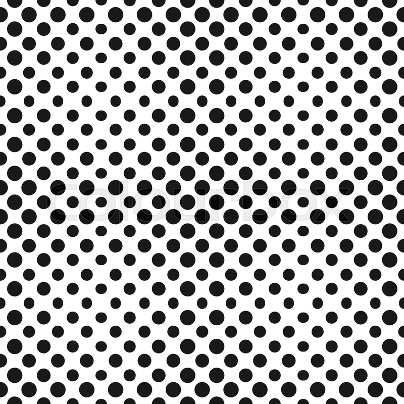 800x800 Vector Halftone Circles Seamless Stock Vector Colourbox