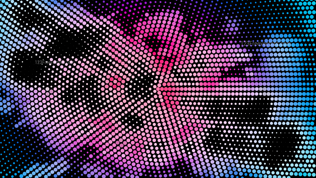 Black Blue And Purple Halftone Dot Pattern Background Vector Image 1280x720 Black Blue And Purple Halftone Dot Pattern Background Vector Image