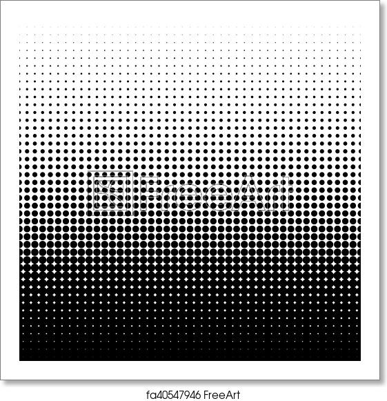 561x581 Free Art Print Of Vector Halftone Dots Vector Halftone Dots