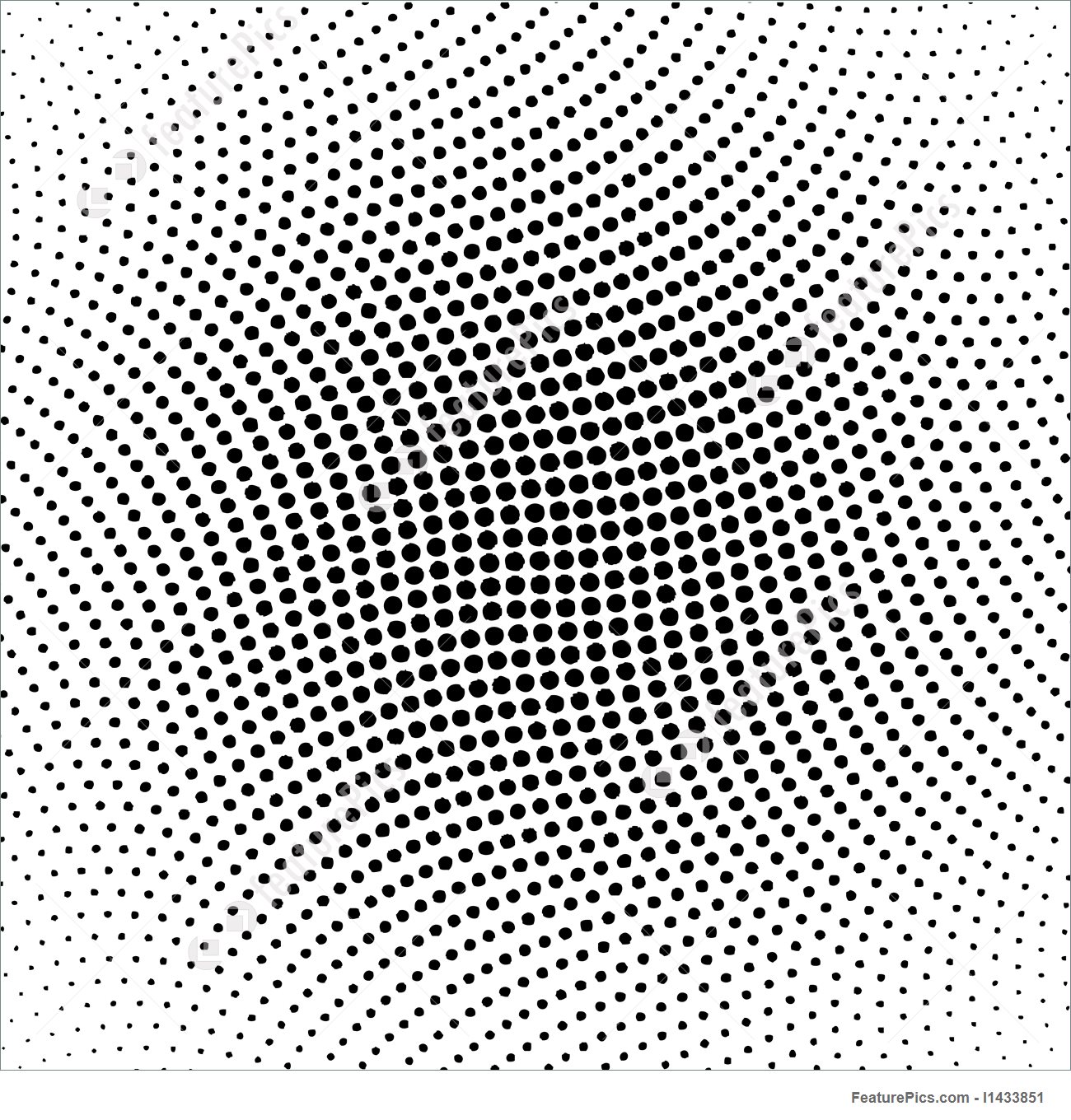 1300x1360 Vector Halftone Dots