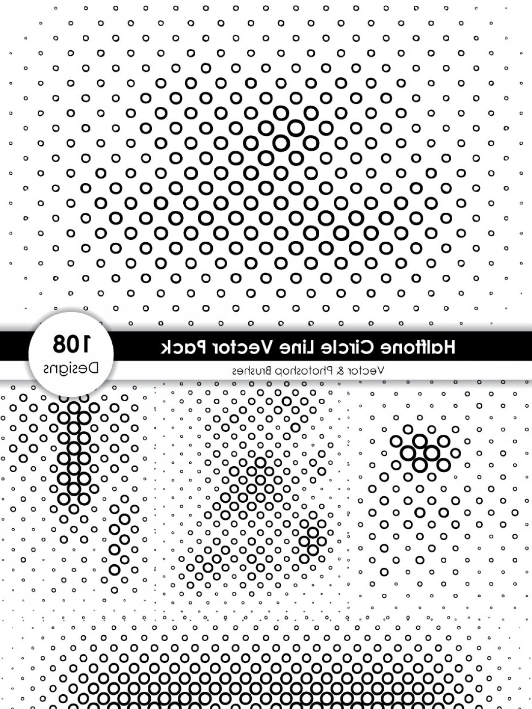 Halftone Circle Line Shape Pattern Vector And Photoshop Brush Pack 1080x1440 Halftone Circle Line Shape Pattern Vector And Photoshop Brush Pack