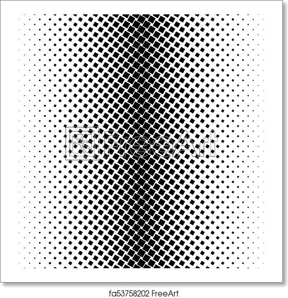 561x581 Free Art Print Of Halftone Square Dot Vector Texture Halftone