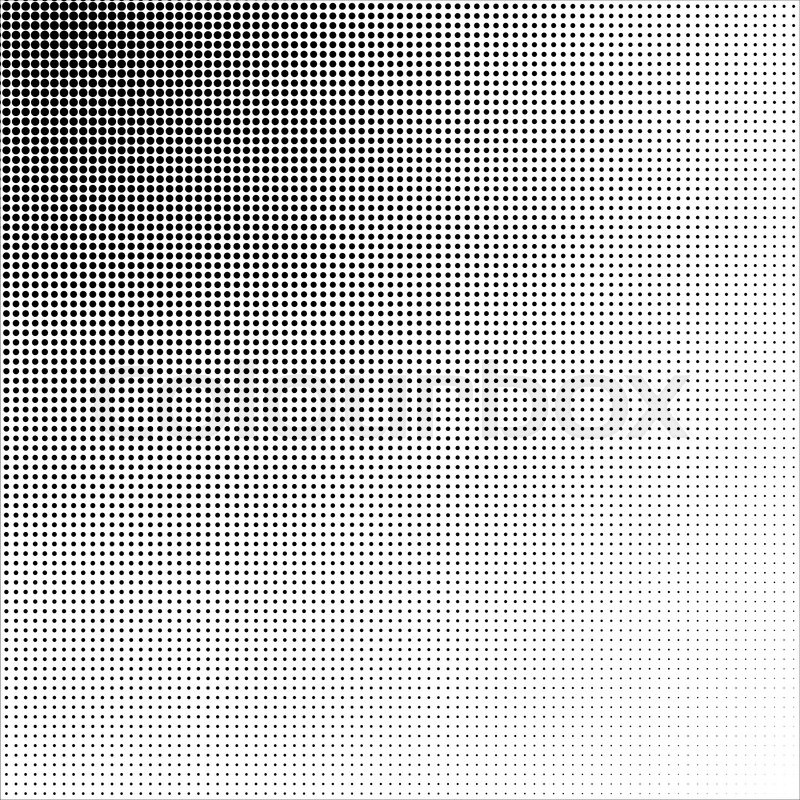 800x800 Halftone Pattern Vector Halftone Stock Vector Colourbox