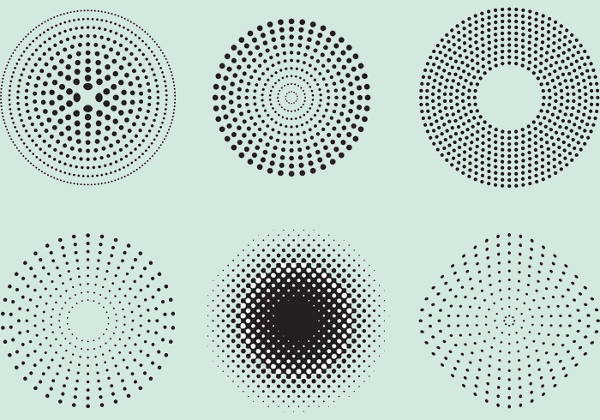 600x420 Halftone Patterns