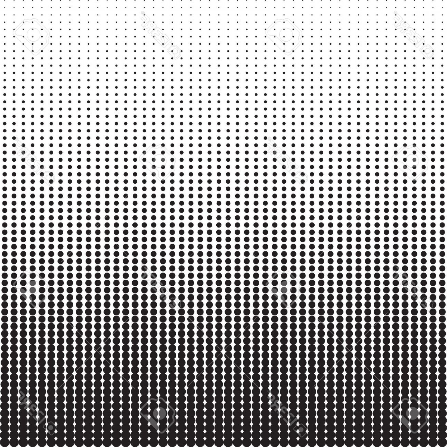 1560x1560 Photostock Vector Dots Halftone Pattern With Gradient Effect
