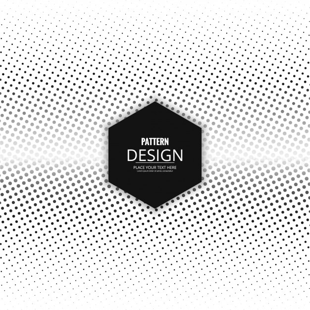 626x626 Black And White Abstract Background With Halftone Dots Vector