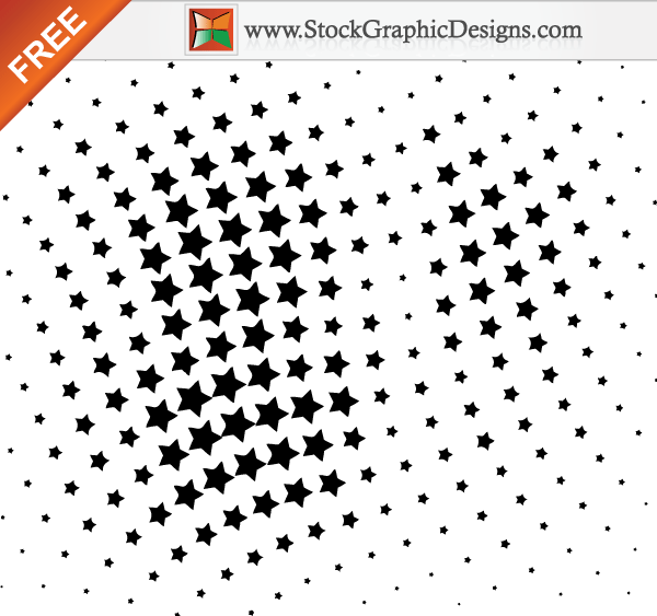 600x563 Free Vector Halftone Star Design Elements Free Vectors Ui Download