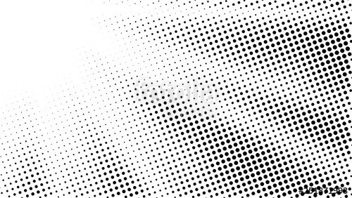 500x282 Halftone Gradient Sun Rays Pattern Abstract Halftone Vector Dots