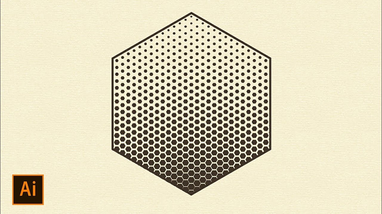 1280x720 Geometric Halftone Tutorial Adobe Illustrator
