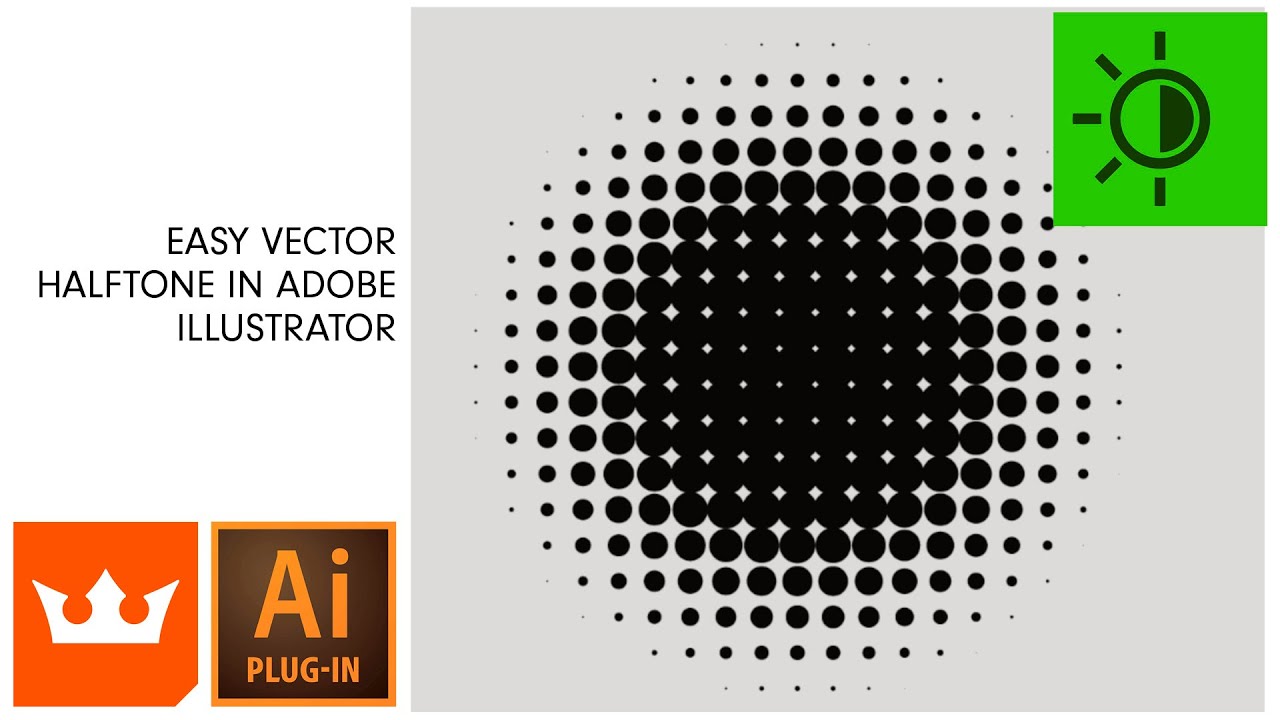 1280x720 Easy Vector Halftone In Adobe Illustrator Phantasm