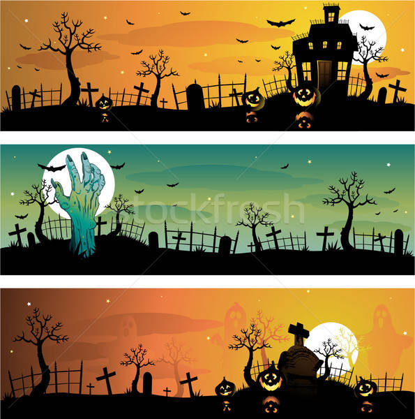 Halloween Background Vector Illustration Hugo Lacasse 595x600 Halloween Background Vector Illustration Hugo Lacasse