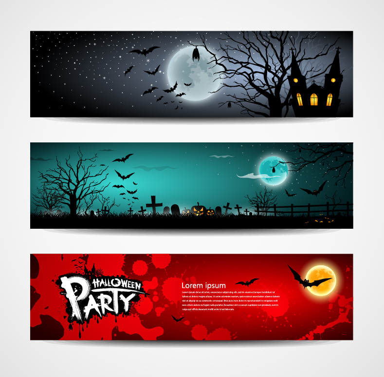 Halloween Banner Vector Vector Sources 789x773 Halloween Banner Vector Vector Sources