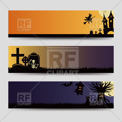 Halloween Banners Templates 400x400 Halloween Banners Templates