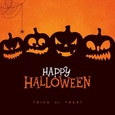 Happy Halloween Banner Illustration 490x490 Happy Halloween Banner Illustration