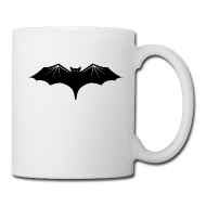 190x190 Halloween Bat Animal Wildlife Logo Vector Image Mug Spreadshirt